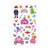 Krafty Kids Sticker Gumdrop Fun Clear 3.9in x 6.3in