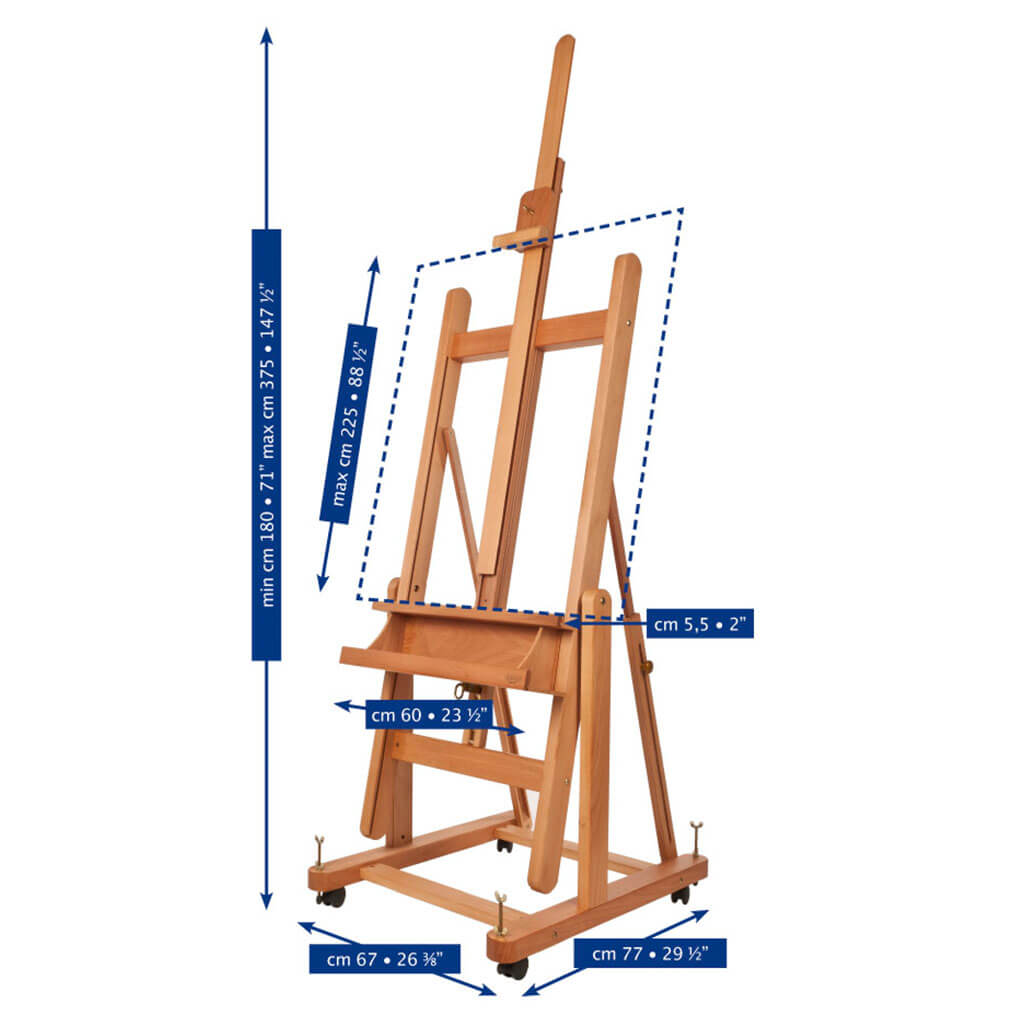 Mabef Convertible Studio Easel