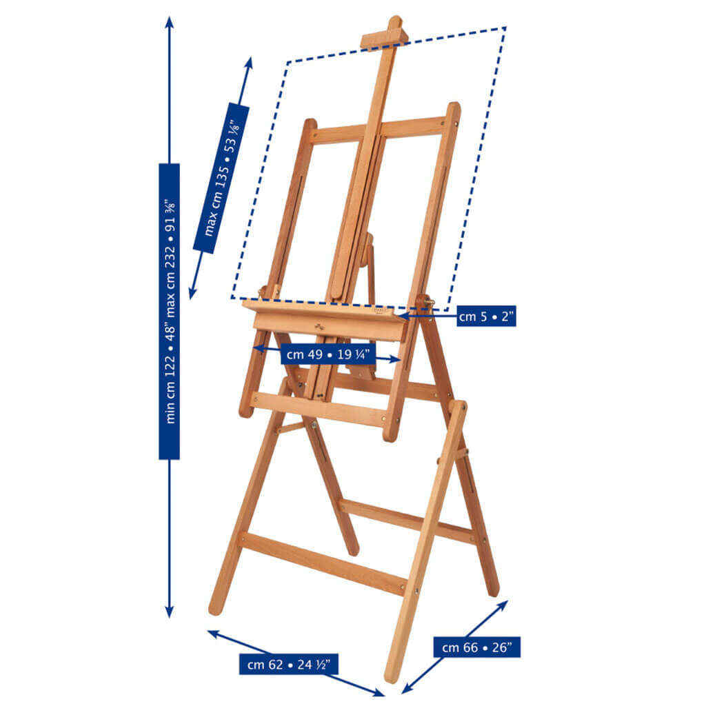 Mabef Oil/Watercolour Studio Easel