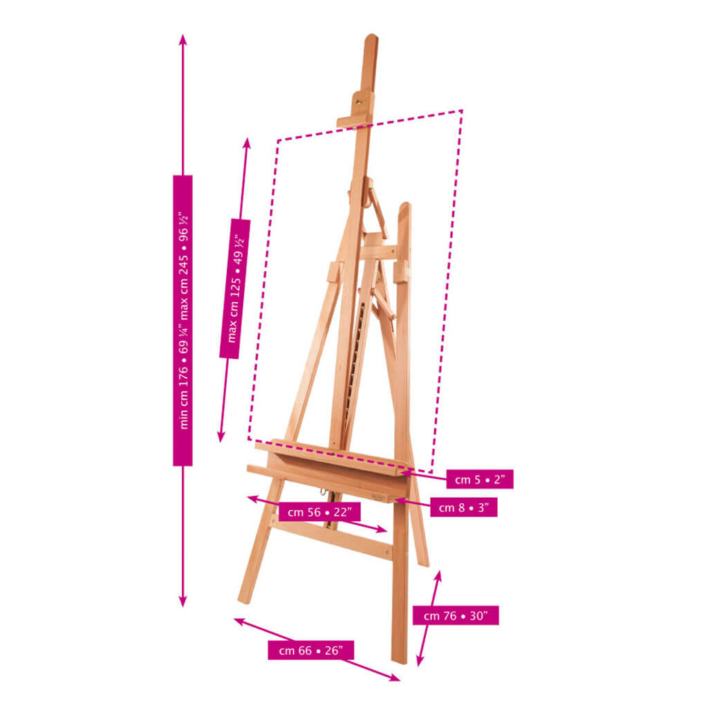 Mabef Inclinable Lyre Easel