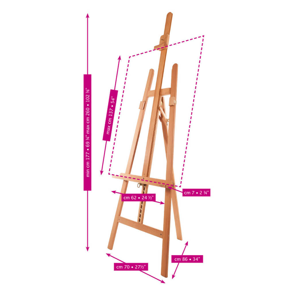 Mabef Big Lyre Easel