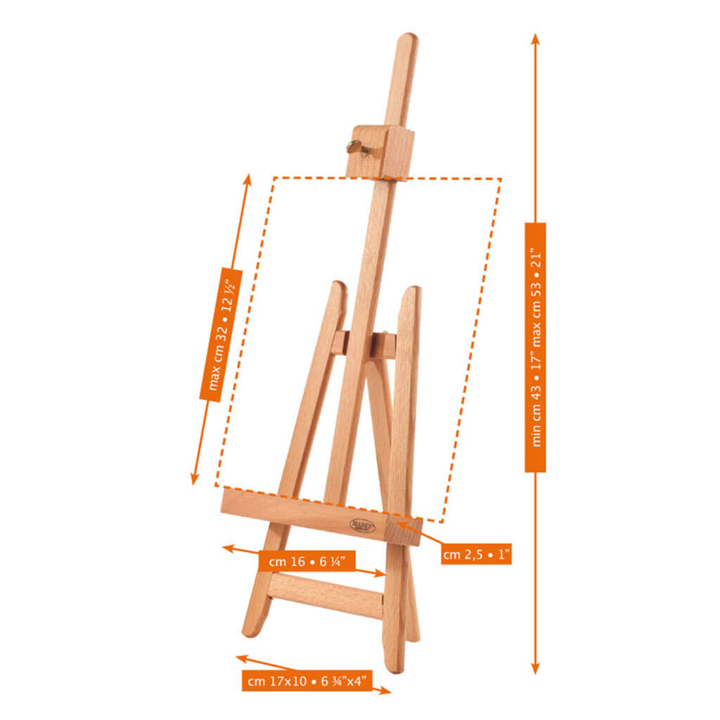 Mabef Lyre Miniature Table Easel