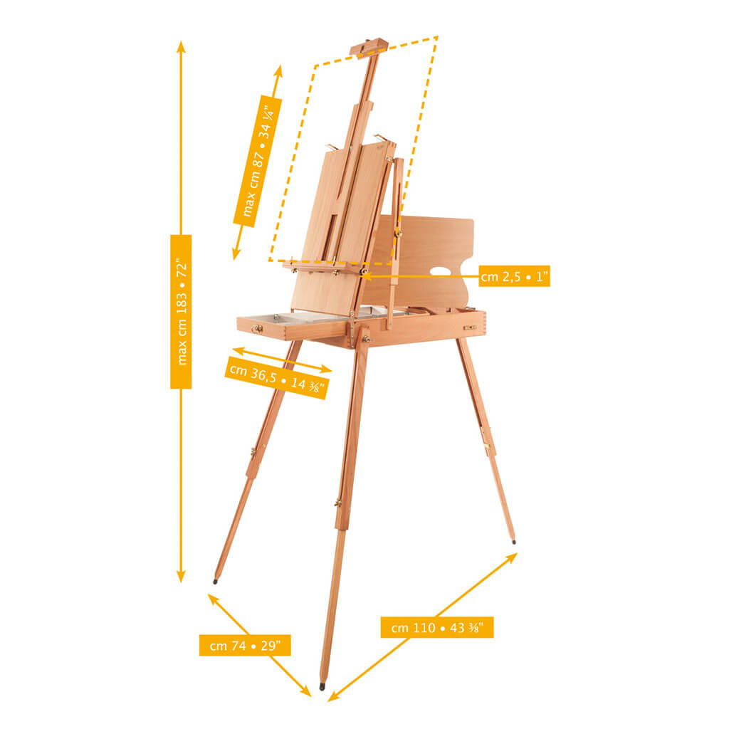 Mabef Big Sketch Box Easel