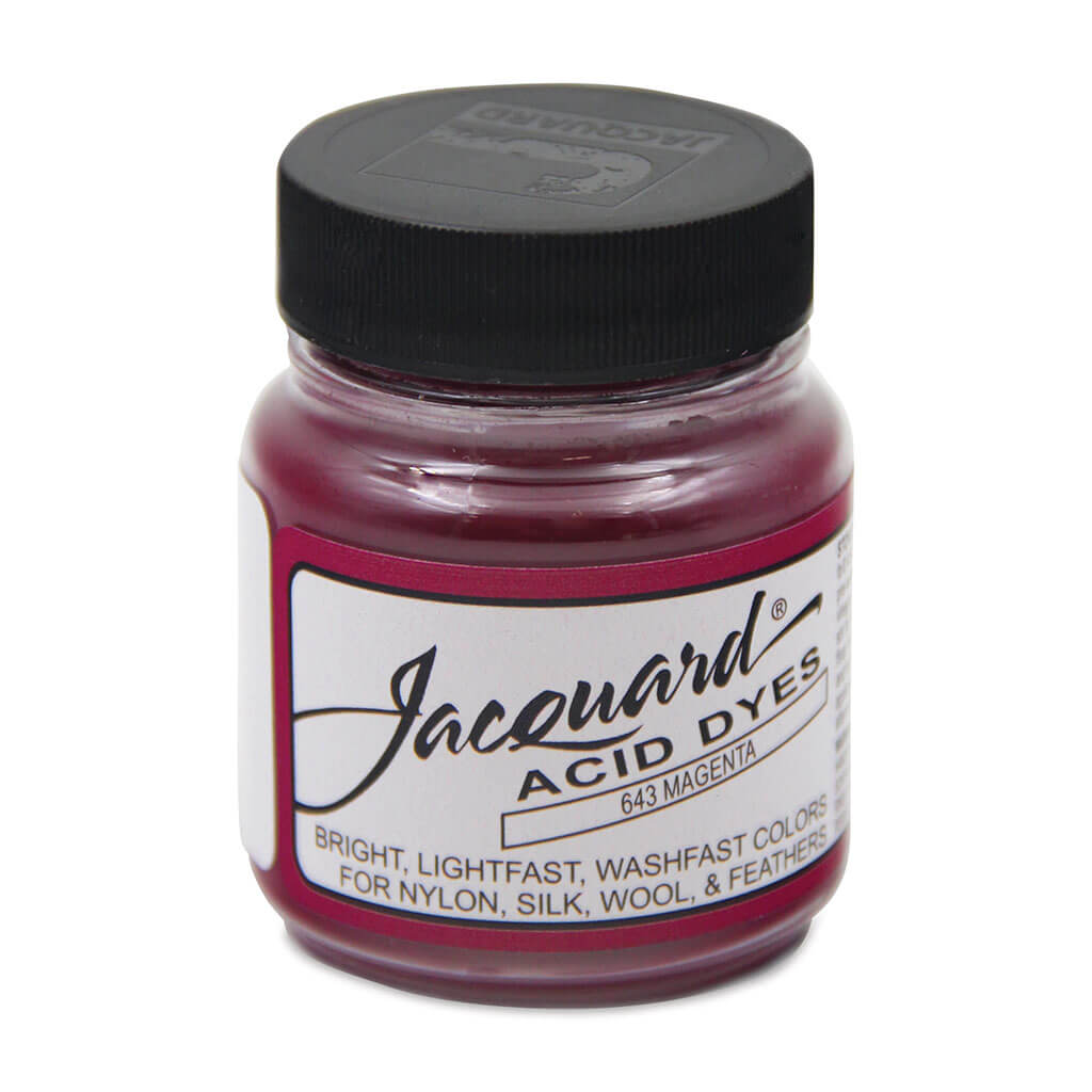 Jacquard Acid Dye Magenta, 0.5oz