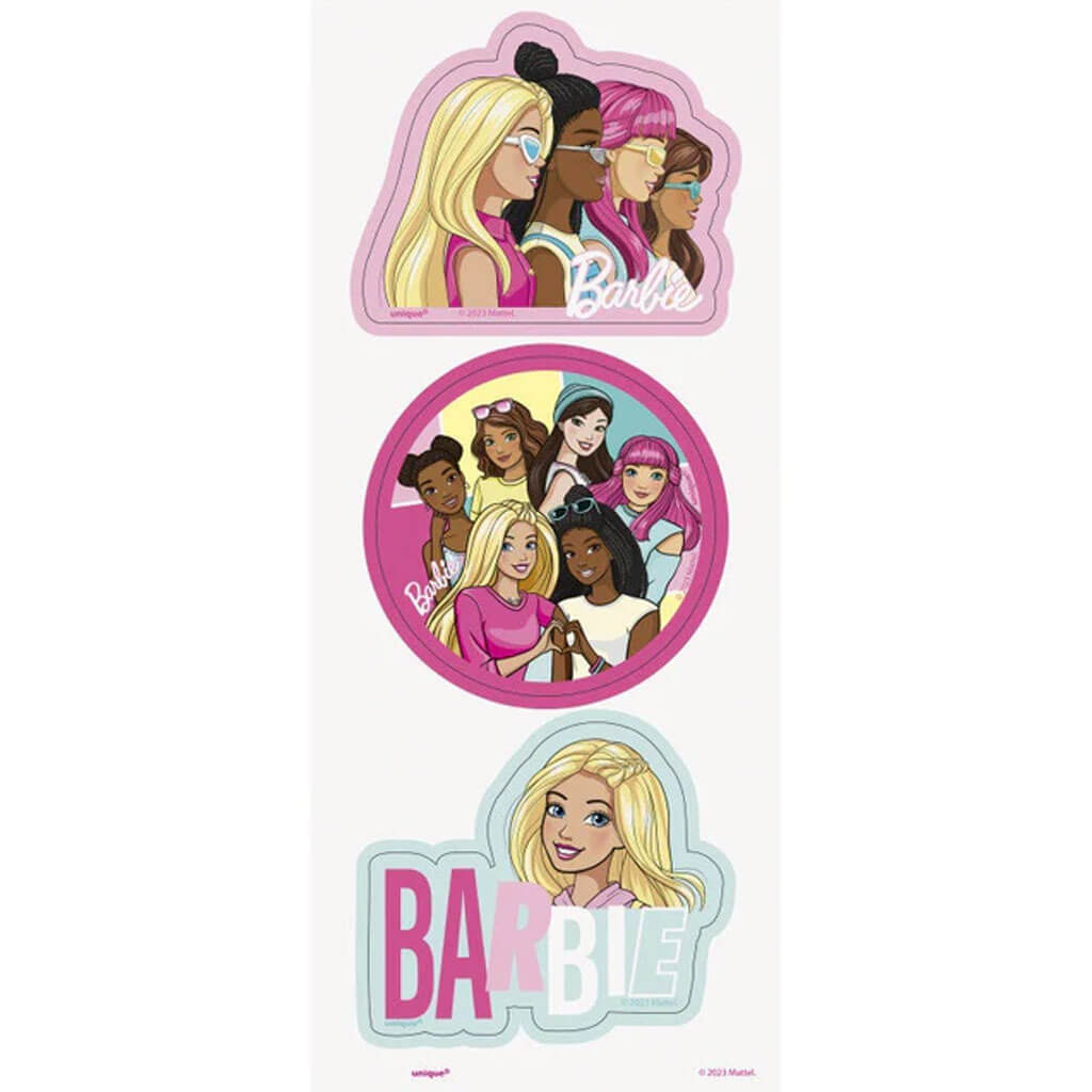 Big Barbie Sticker Sheets