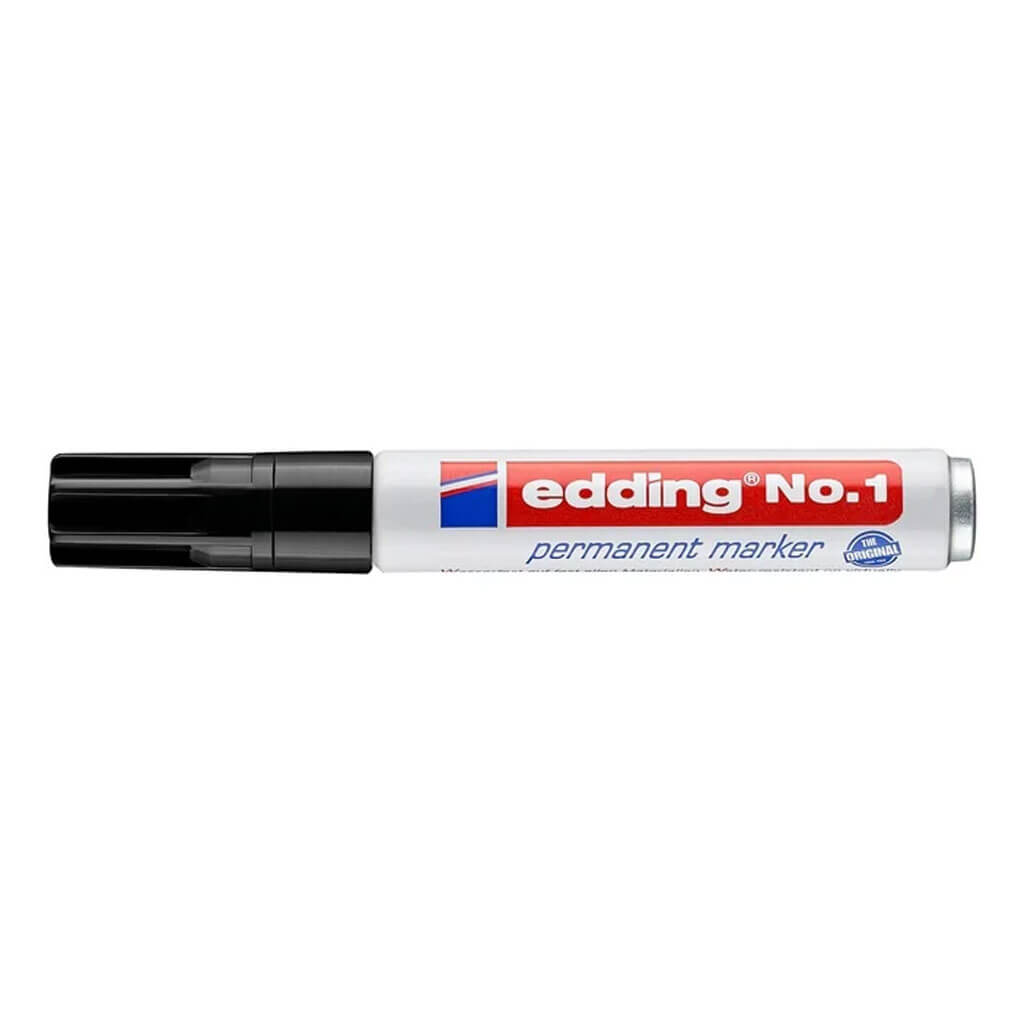 No. 1 Permanent Markers Black