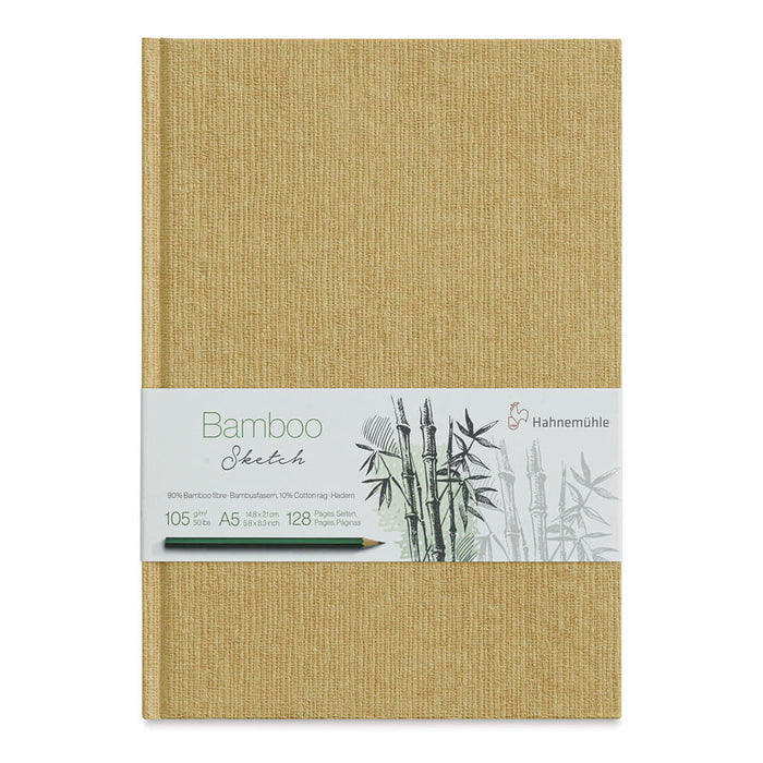 Hahnemuhle Bamboo Sketch Pad 105gsm 8.3in x 5.8in, DIN A5, 64 Sheets