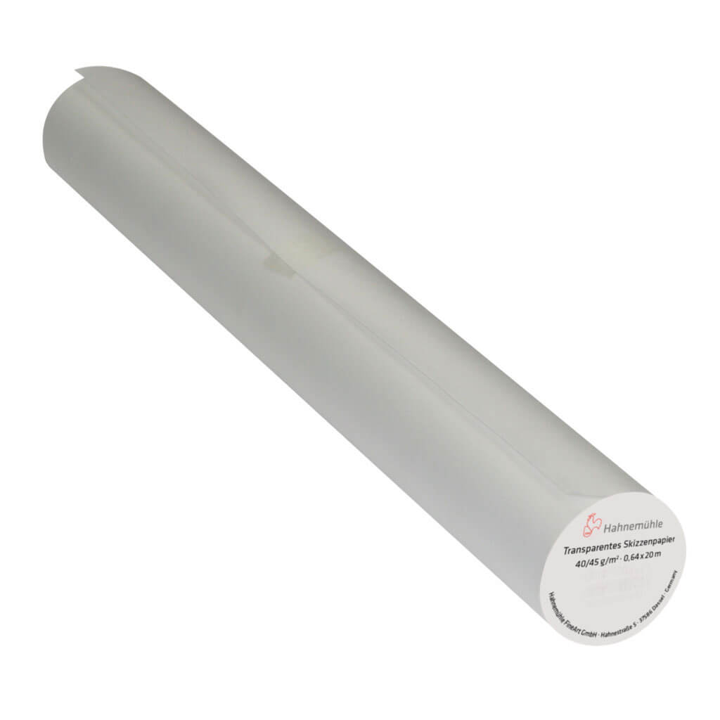 Hahnemuhle Sketching Paper transparent 40/45gsm, 0,64x20m, lroll