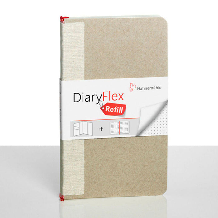 Diary Flex  Refill 18.2cm x 10.4cm Dotted, 80 Sheets