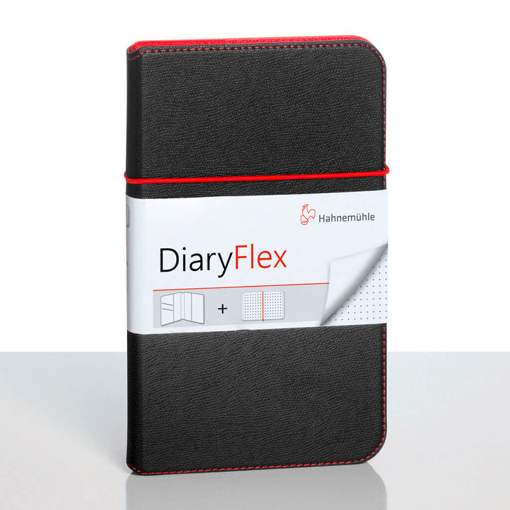 Diary Flex 11.5cm x 19cm Dotted, 80 Sheets