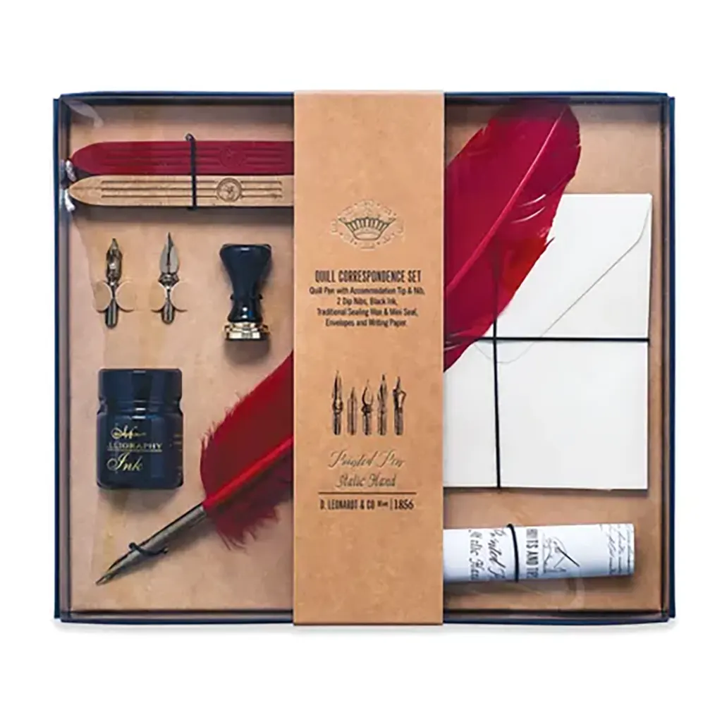 Manuscript Heritage Gift Set, Quill Correspondence