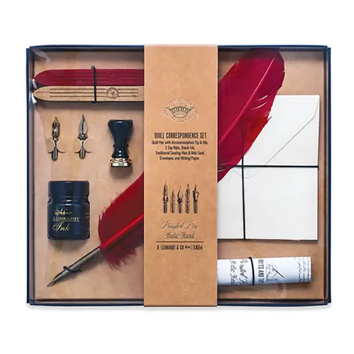 Manuscript Heritage Gift Set, Quill Correspondence