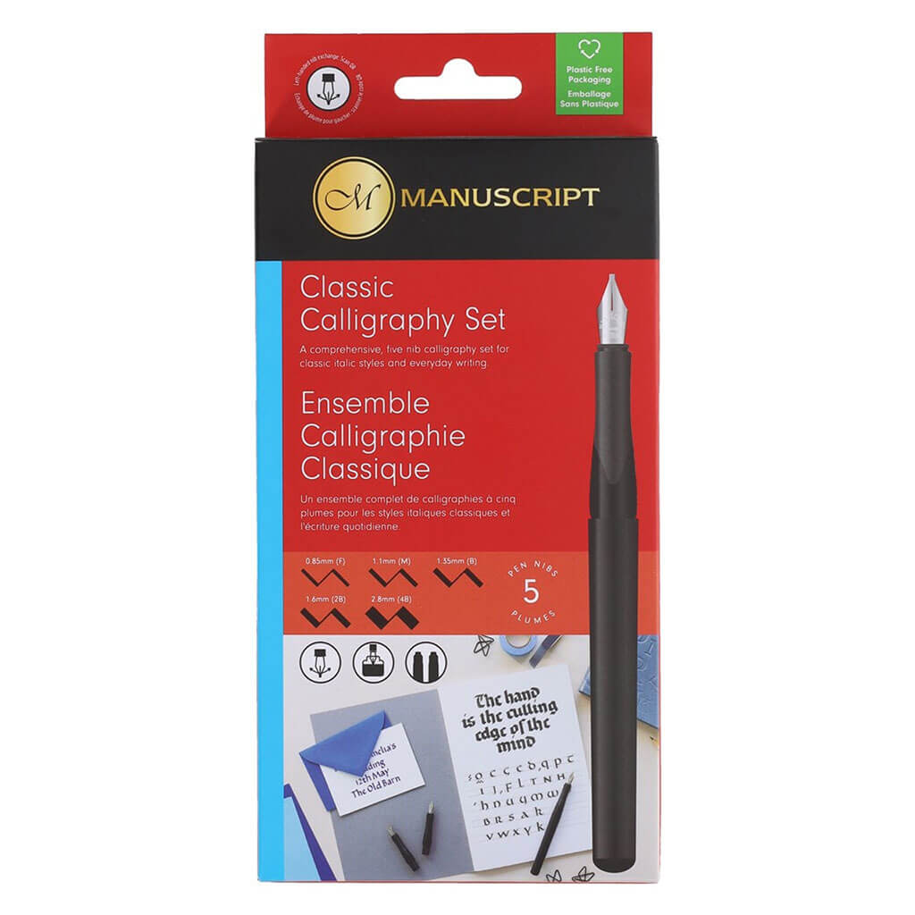 Manuscript Calligraphy Fountain Pen Classic Set