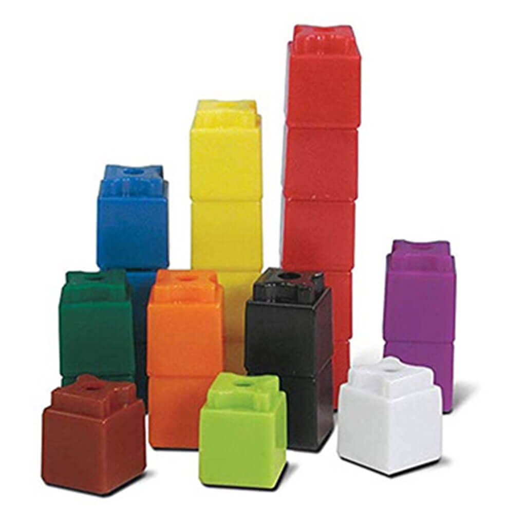 Unilinktm Linking Cubes, Set of 100