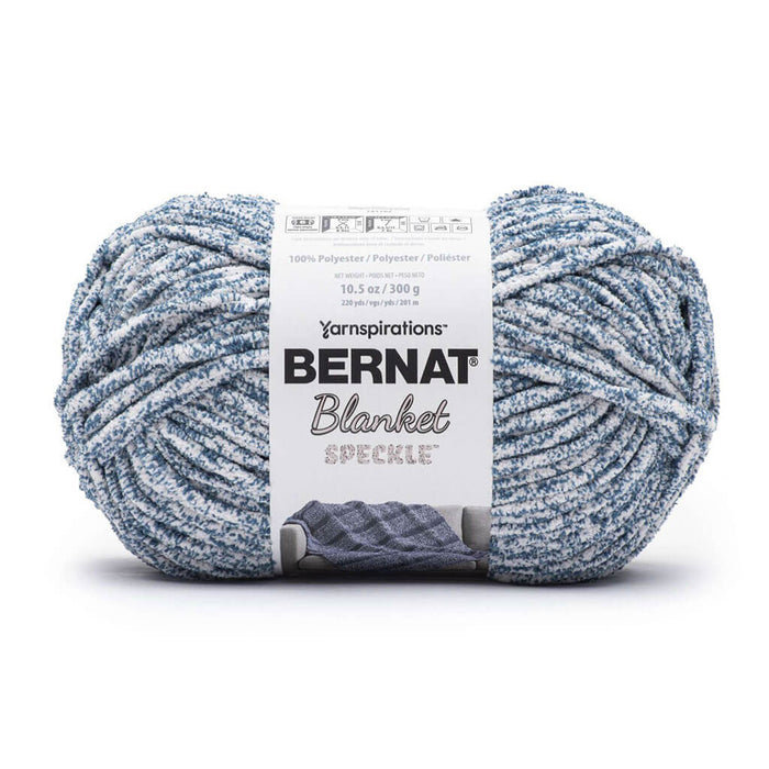 Bernat Blanket Speckle Yarn, Squall