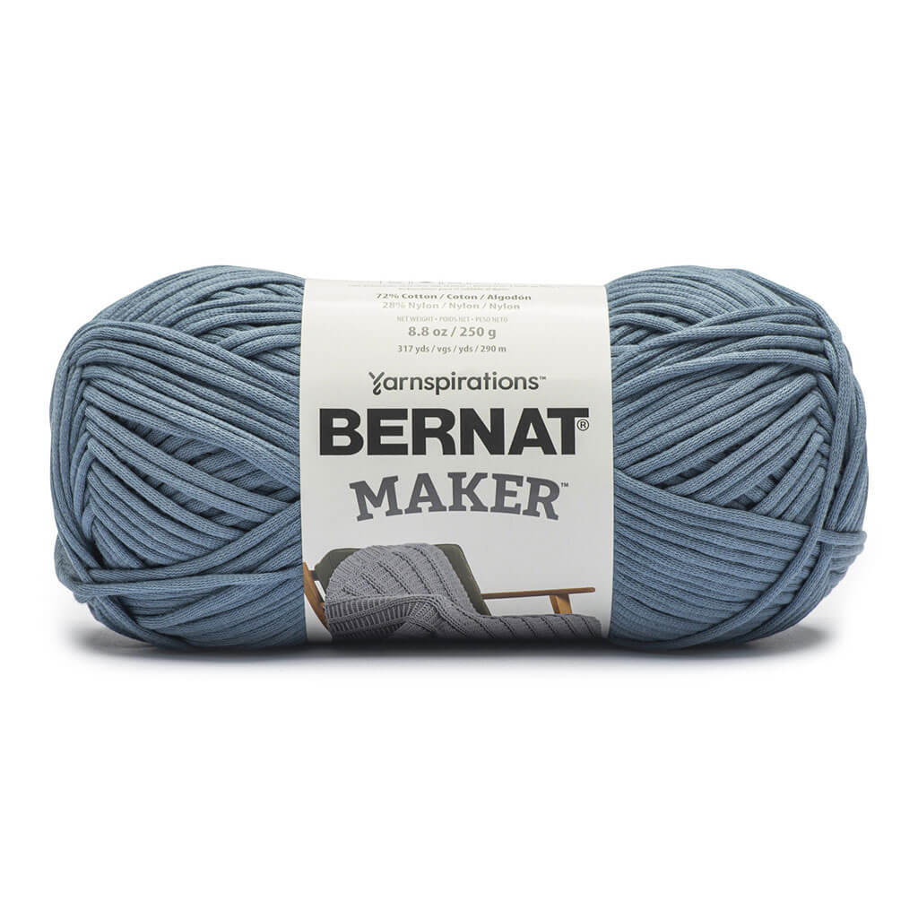 Bernat Bernat Maker Yarn, Steel Blue