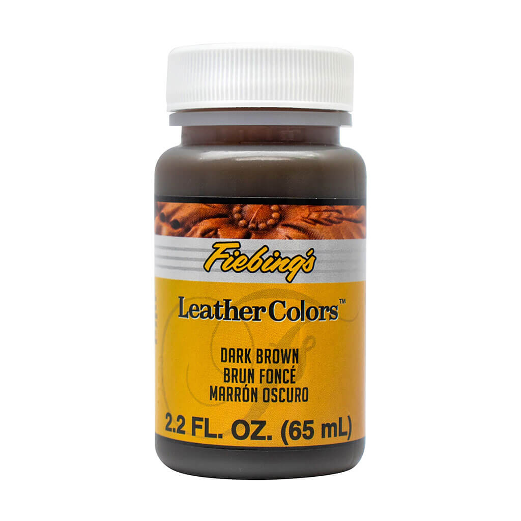 Fiebings Leather Dye 2oz, Dark Brown