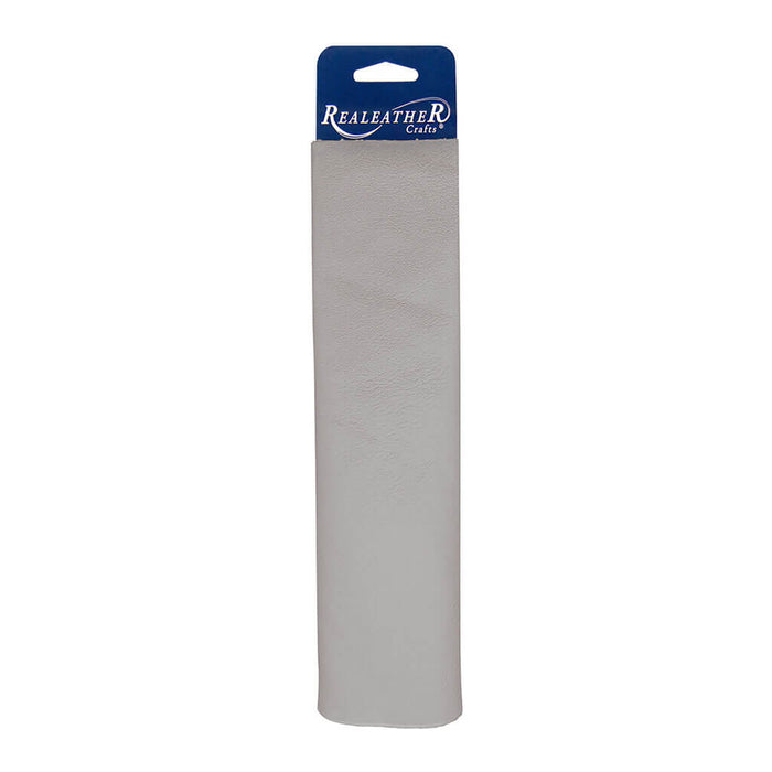 Realeather Crafts Premium Leather Trim 8.5in x 11in, Dove Gray