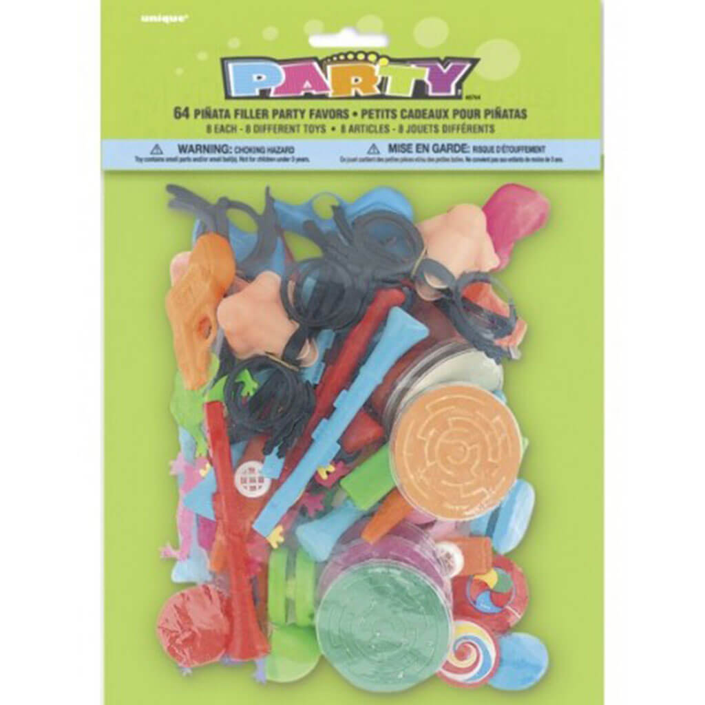 Pinata Filler Favors 64pc