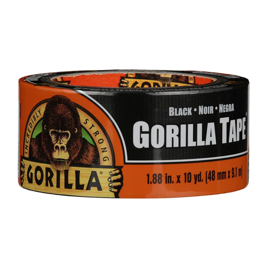 Gorilla Tape Gorilla Black, 10yd