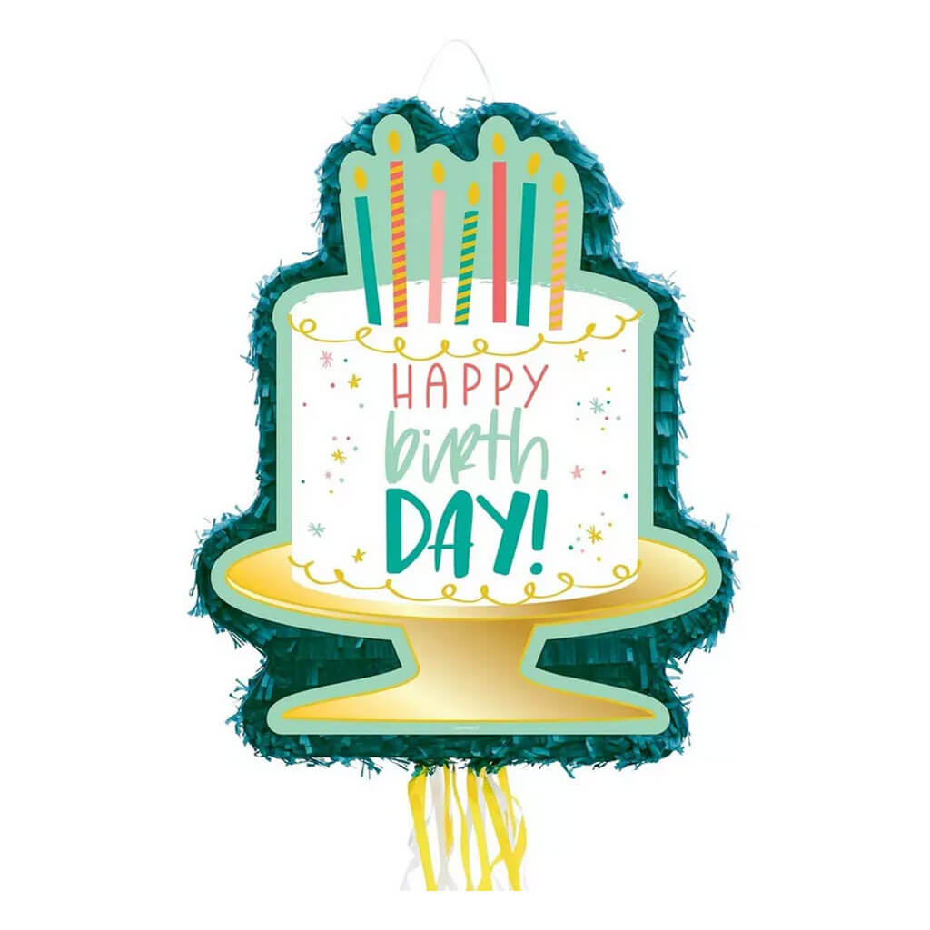 Happy Cake Day Pul Pinata
