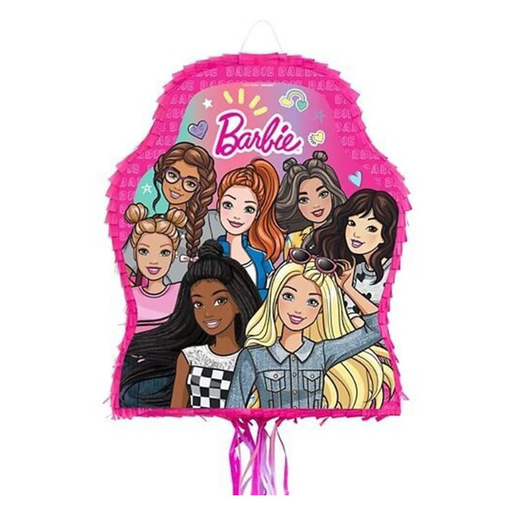 Barbie Dream Together Pull String Pinata