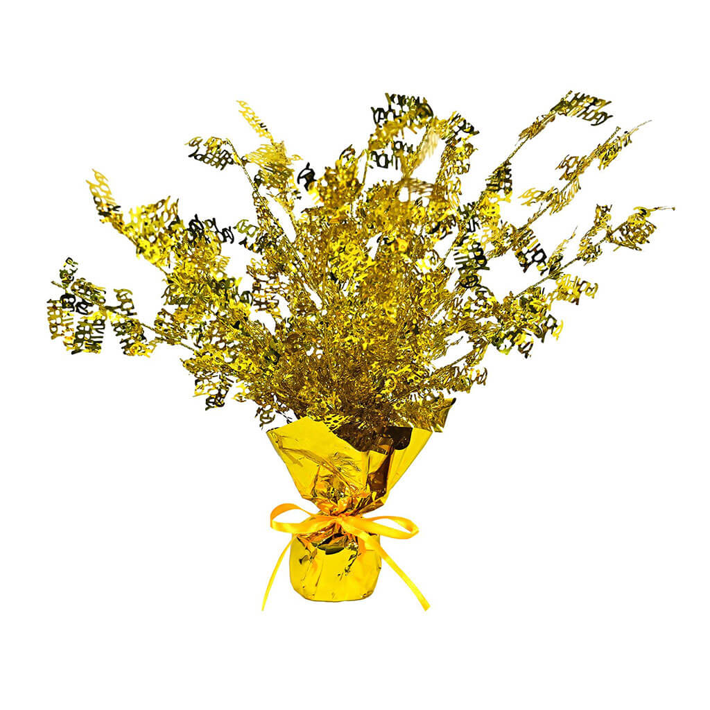 Birthday Gleam 'N Burst Centerpiece, 15in