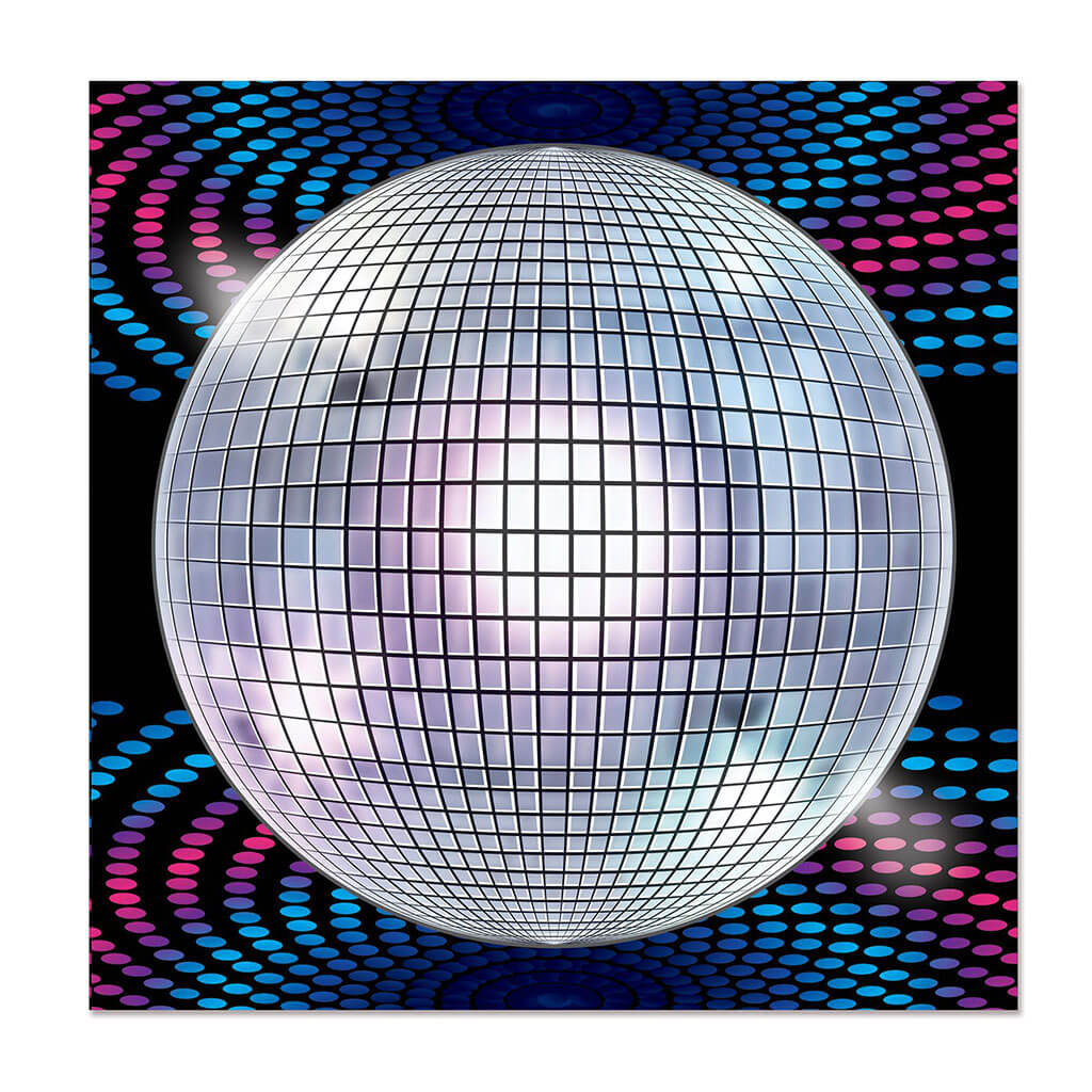 Disco Ball Lunch Napkins 2Ply, 16ct