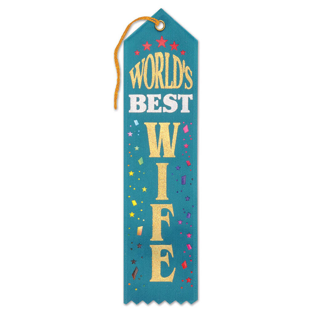 World&#39;s Best Wife Award Ribbon