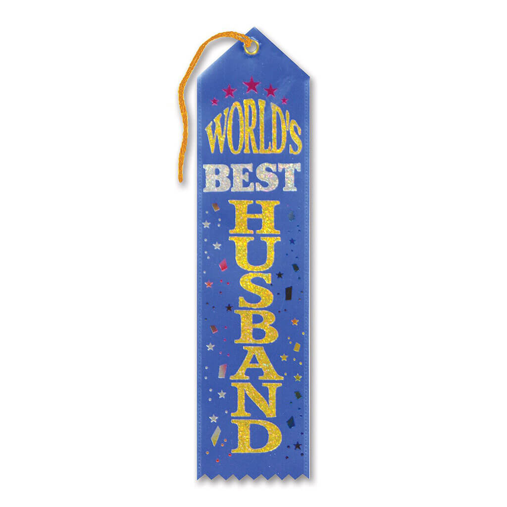 World&#39;s Best Husband Award Ribbon