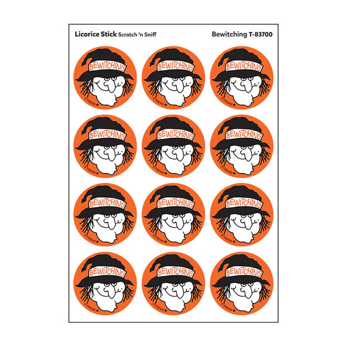 Bewitching/Licorice Stick scent Retro Stinky Stickers