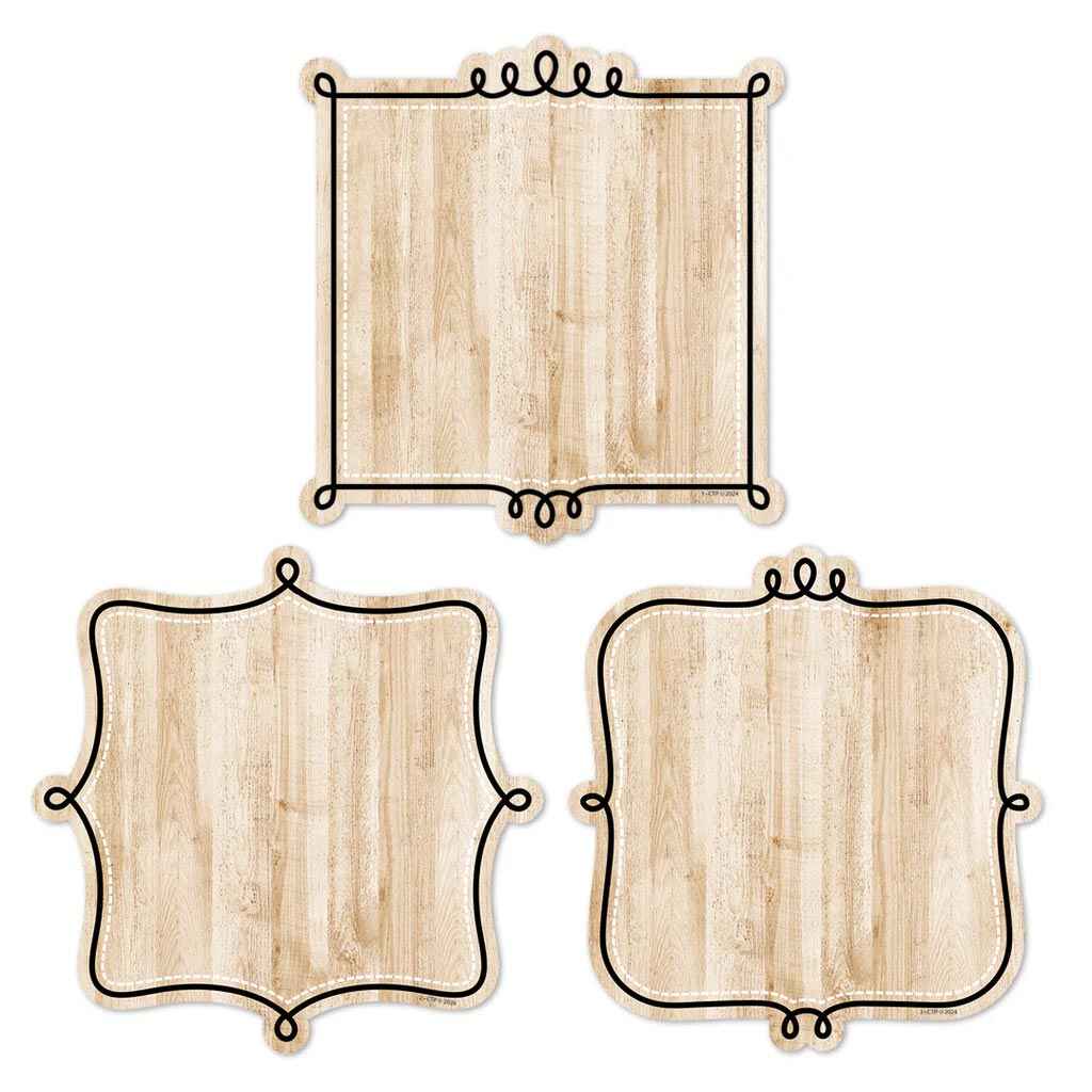 Core Decor Loop-de-Loop on Wood 6in Designer Cut-Outs