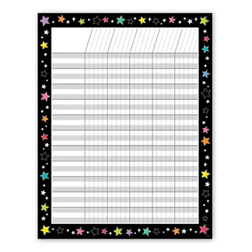 Star Bright Incentive Chart
