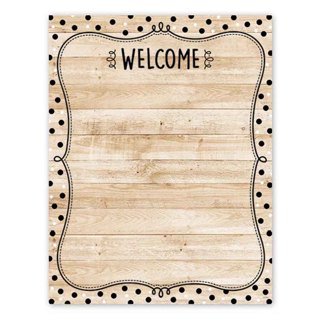 Core Decor Welcome Chart