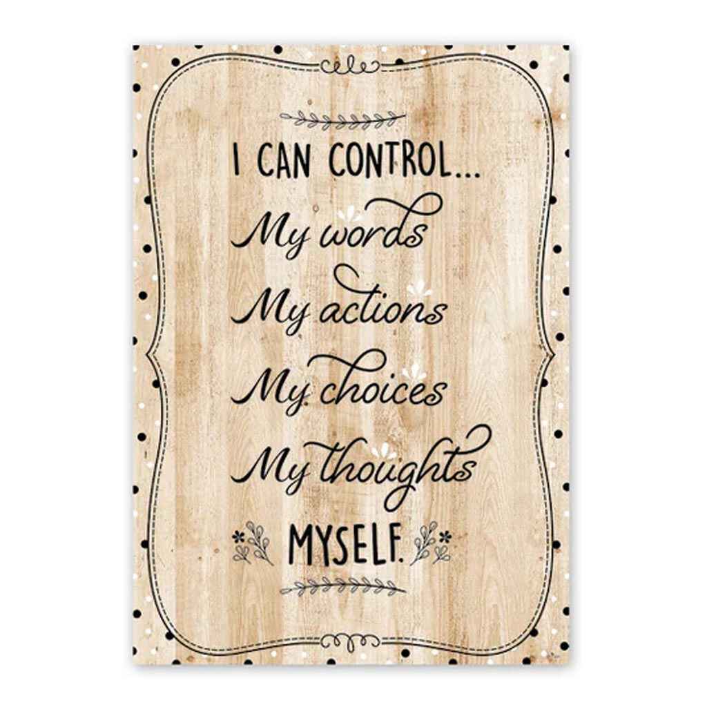 Core Decor I Can Control... Inspire U Poster