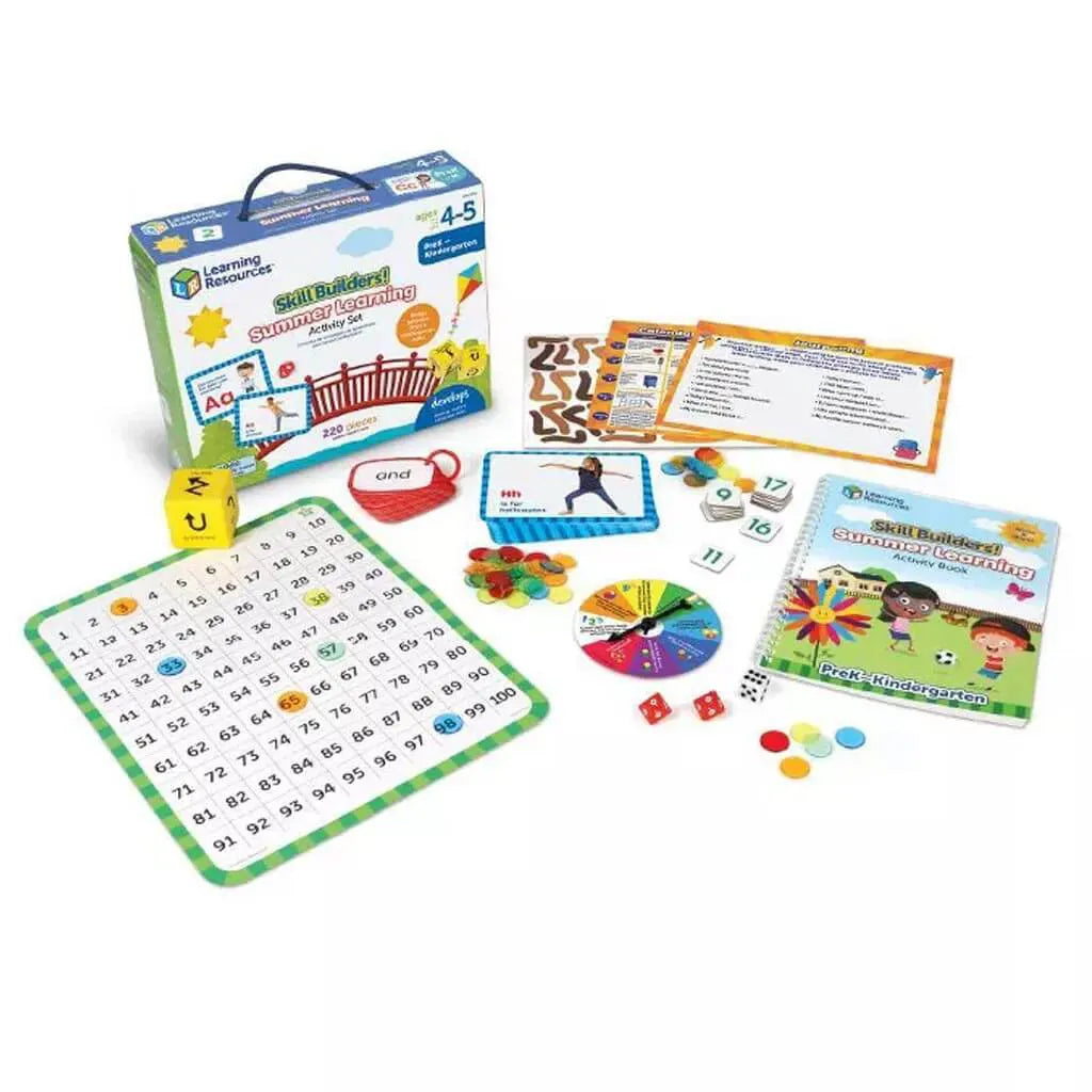 Skill Builders Summer Learning Activity Set - PreK to K