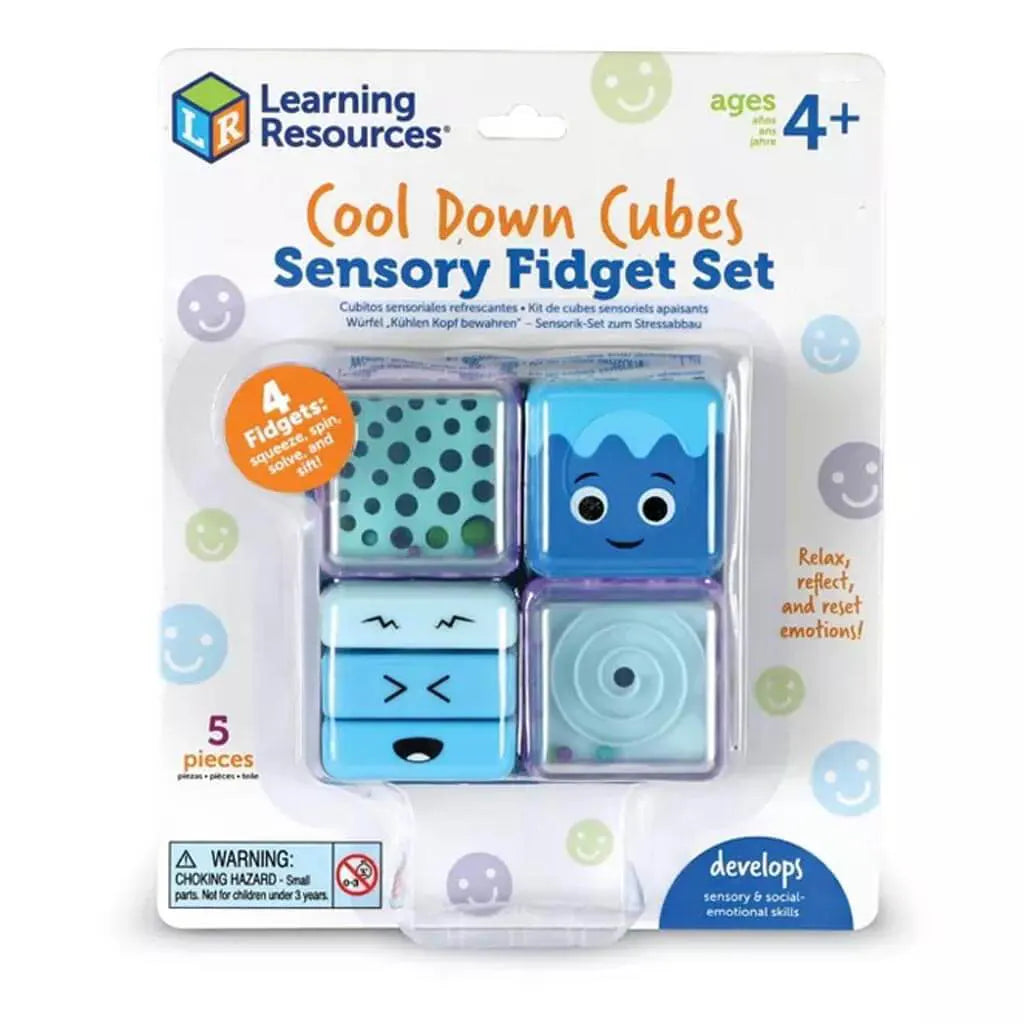Cool Down Cubes Sensory Fidget Set