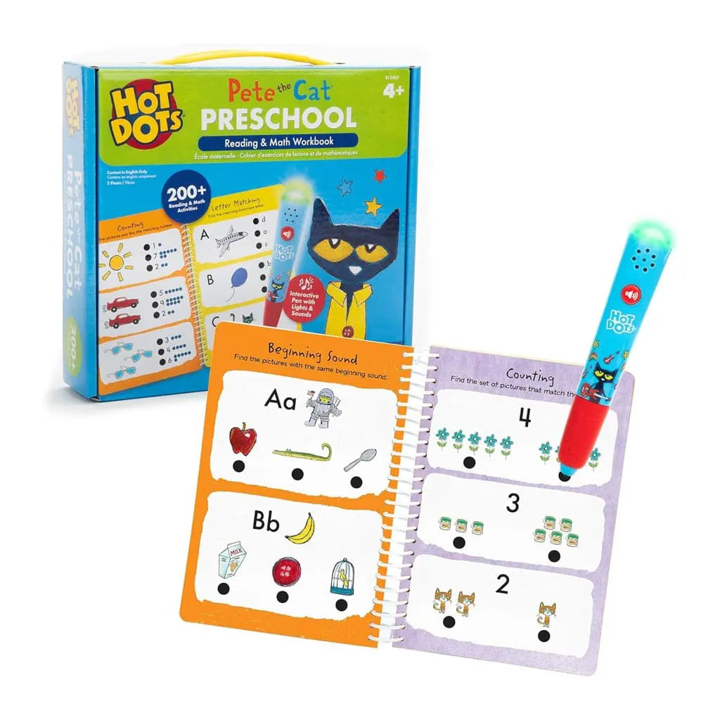 Pete the Cat Preschool Reading &amp; Math Revamp