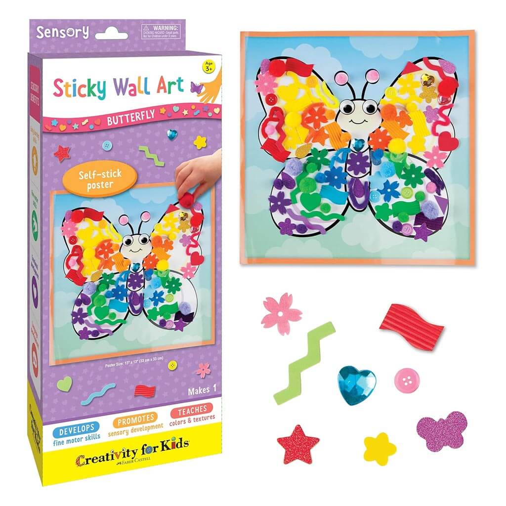 Sticky Wall Art Butterfly