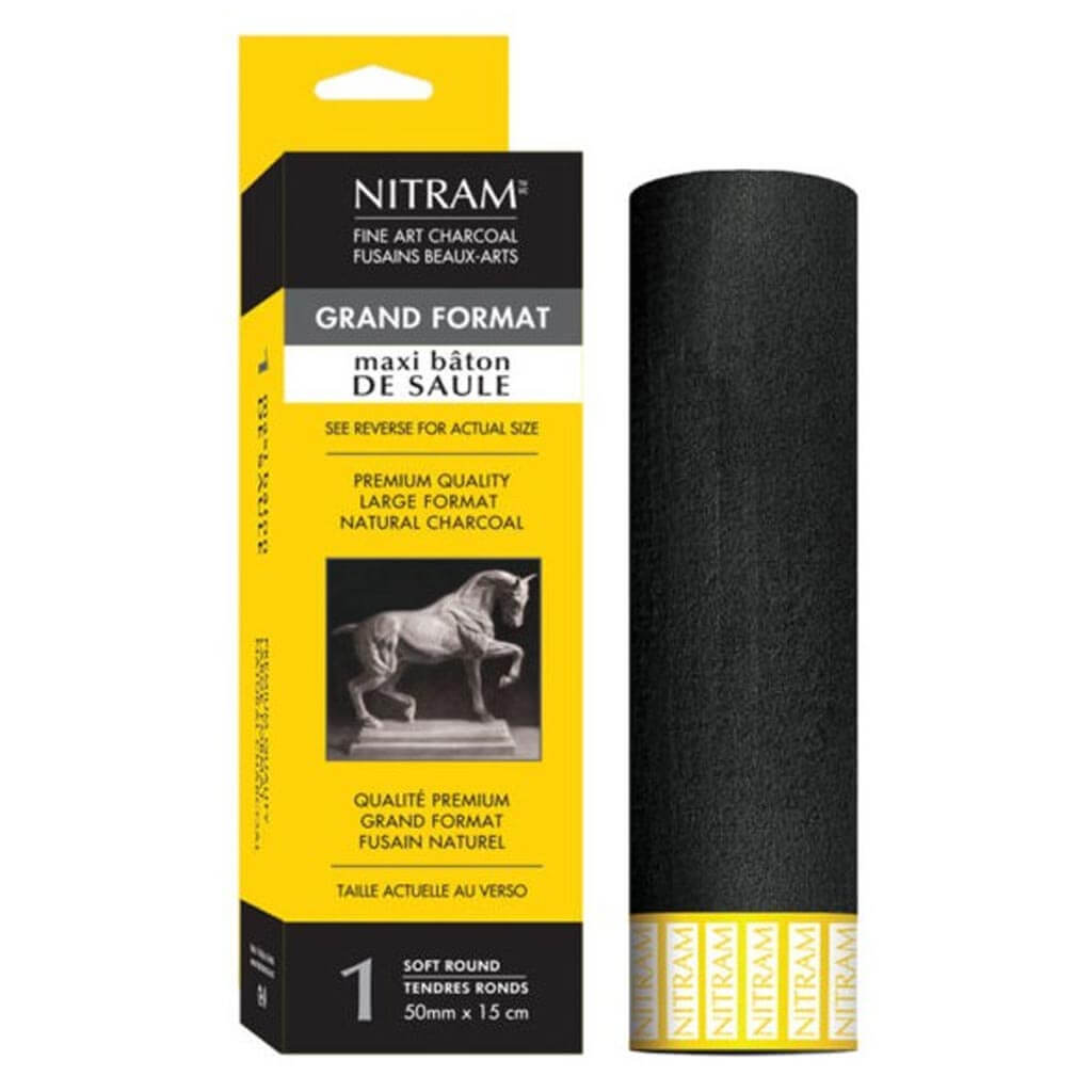 Nitram Art Beaux Arts Fusains Extra Soft Charcoal