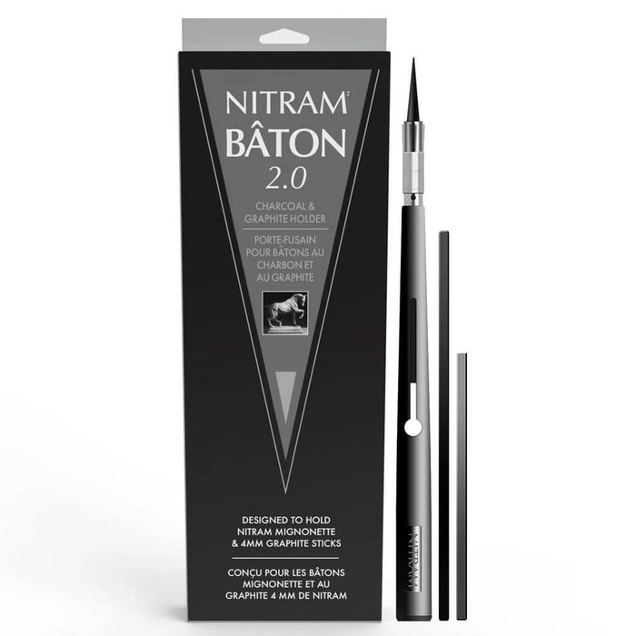 Nitram Baton & Mignonettes (Baton Refills), 1 Mignonette & 1 Graphite Stick