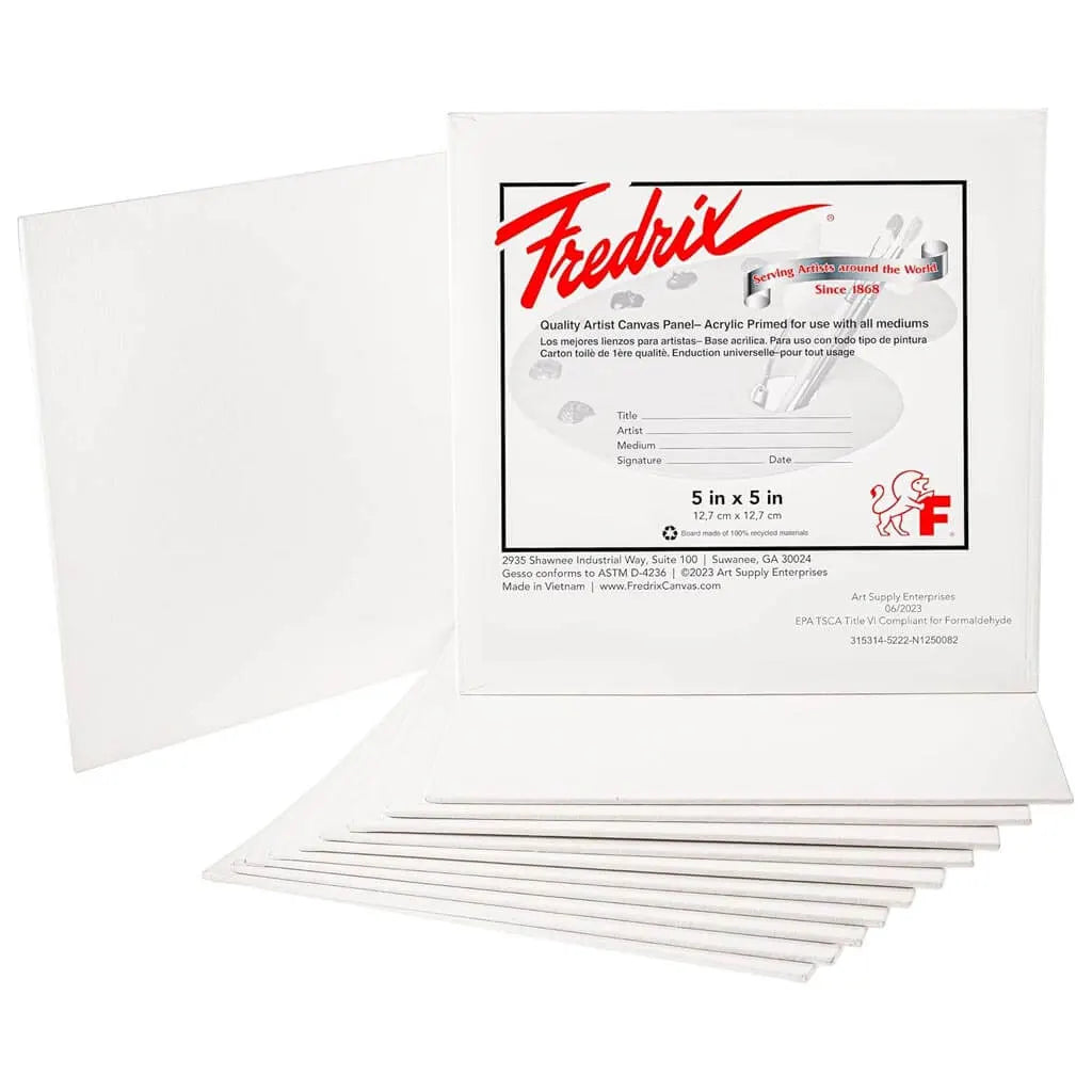 Artist Series Primed Canvas Panels 12/Pk