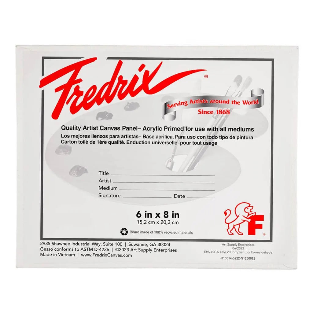 Artist Series Primed Canvas Panels 12/Pk