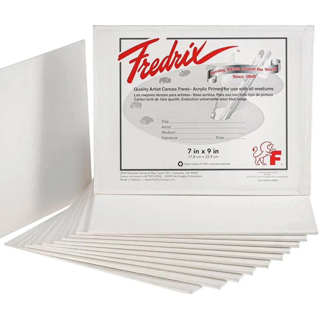 Artist Series Primed Canvas Panels 12/Pk