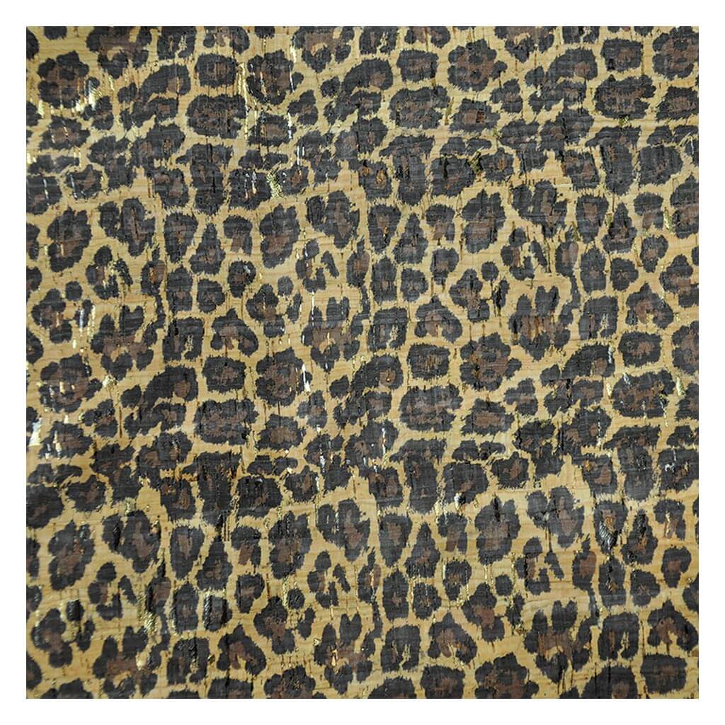 Leopard Print Cork Sheets 18in x 15in, 3Pc Pk