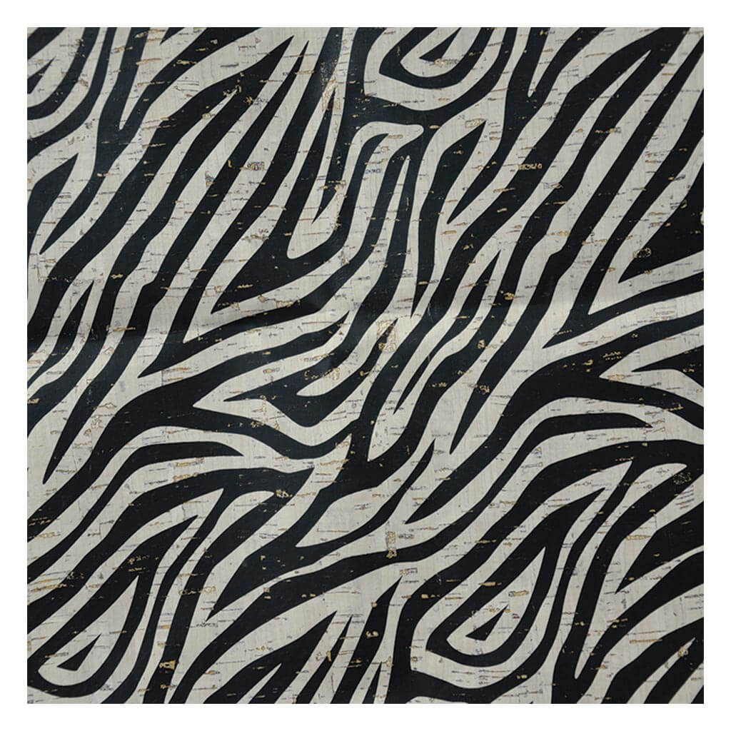 Zebra Print Cork Sheets 18in x 15in, 3Pc Pk