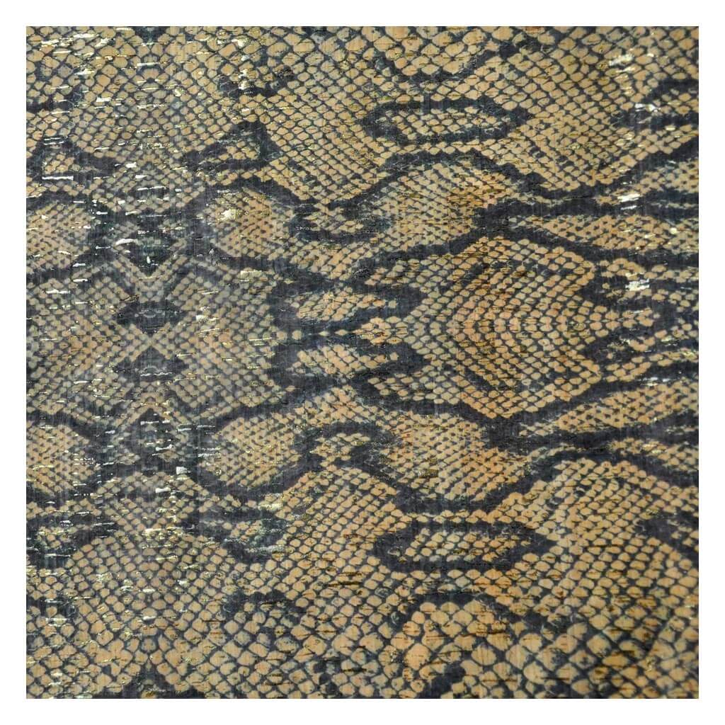 Snake Print Cork Sheets 18in x 15in 3Pc Pk