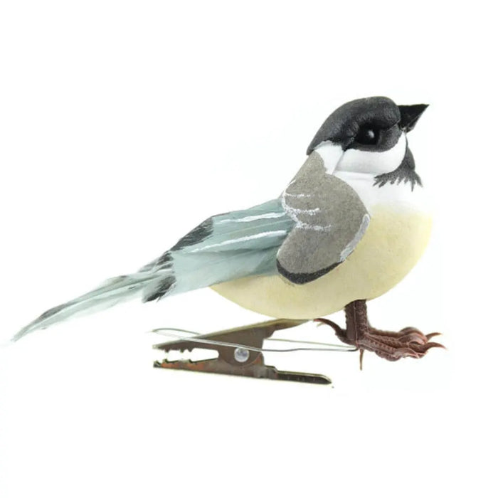 Touch of Nature 3.25in Capped Chickadee Natural on clip