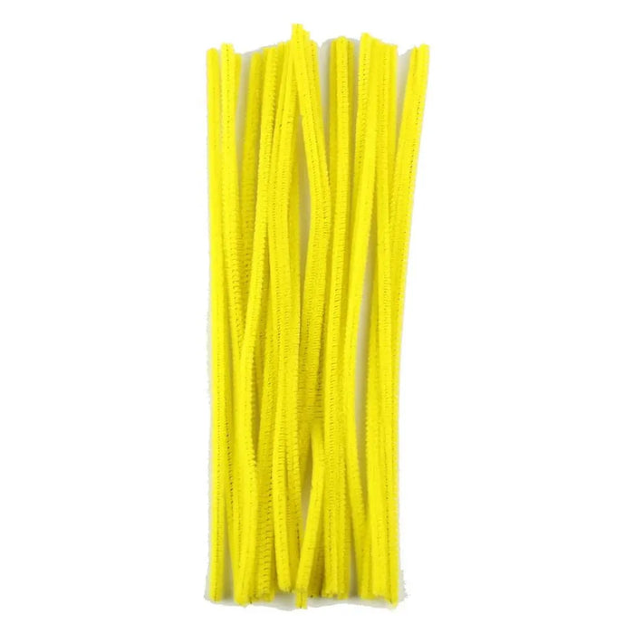 Touch of Nature 6mm x 12in Yellow Chenille Stem, 25pcs