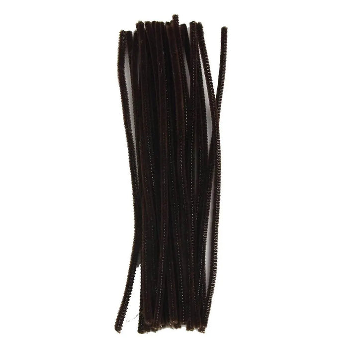Touch of Nature 6mm x 12in Brown Chenille Stem, 25pcs